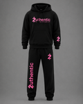 Authentic Black Signature Tracksuit Set