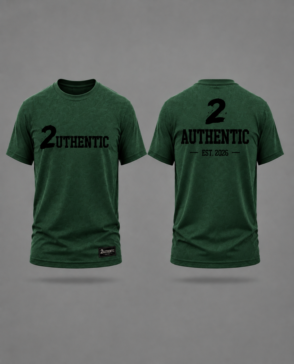 Authentic Green Signature T-Shirt